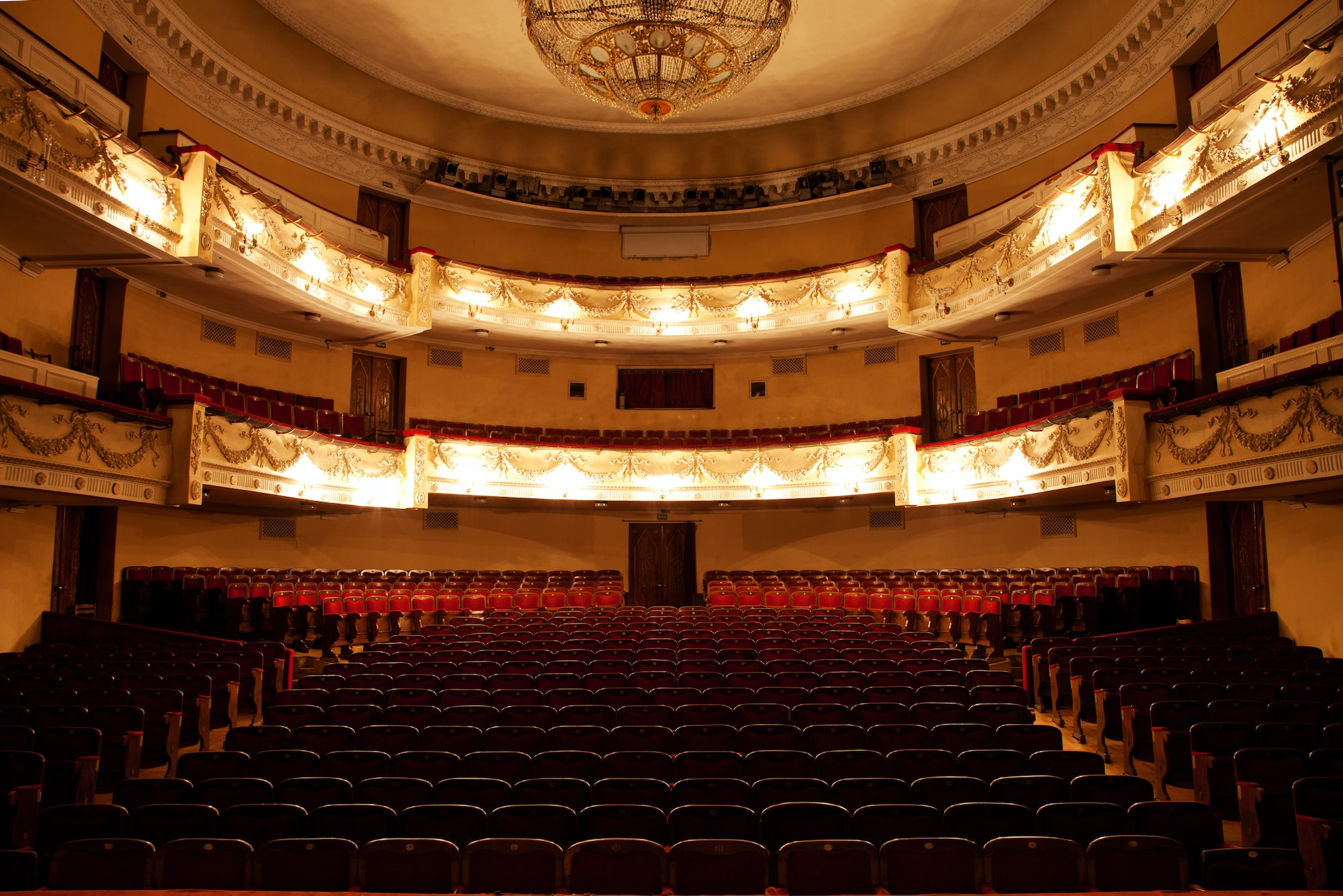 Hall in the theater