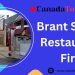 Brant Street Restaurant Fire