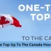 One Time Top Up To The Canada Housing Benefit