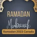 Ramadan 2023 Canada