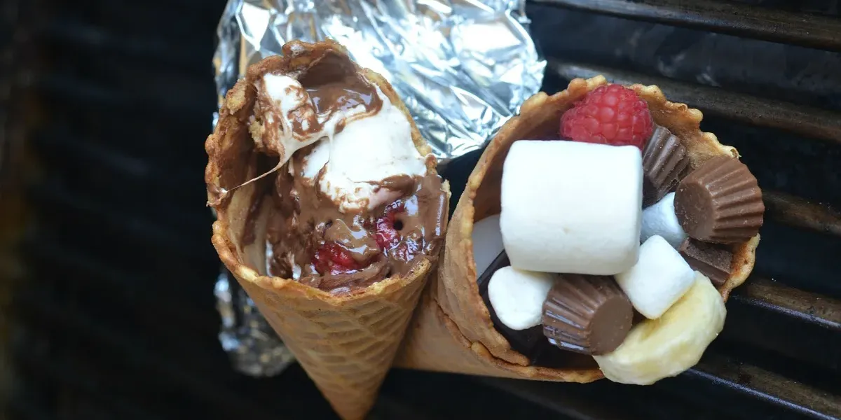 Campfire Dessert Cones