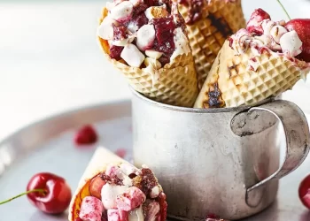 Campfire Dessert Cones