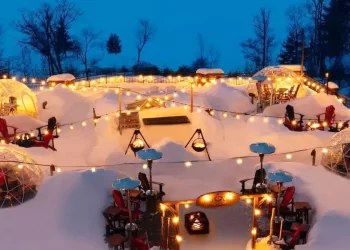 Jw Marriott The Rosseau Launches ‘Muskoka Ice Caves’